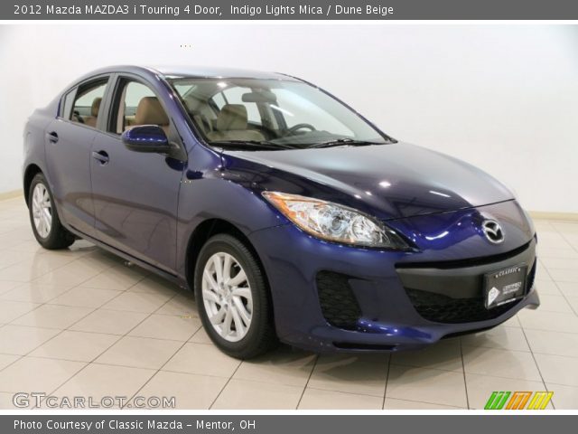 2012 Mazda MAZDA3 i Touring 4 Door in Indigo Lights Mica