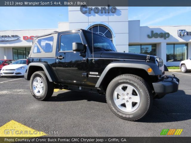 2013 Jeep Wrangler Sport S 4x4 in Black