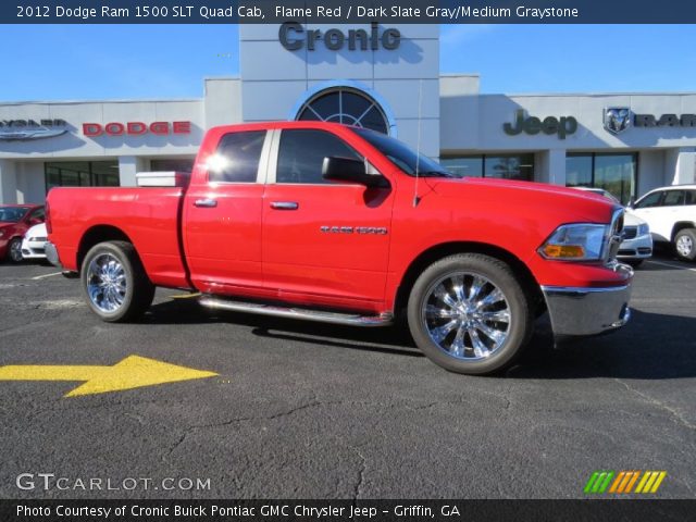 2012 Dodge Ram 1500 SLT Quad Cab in Flame Red