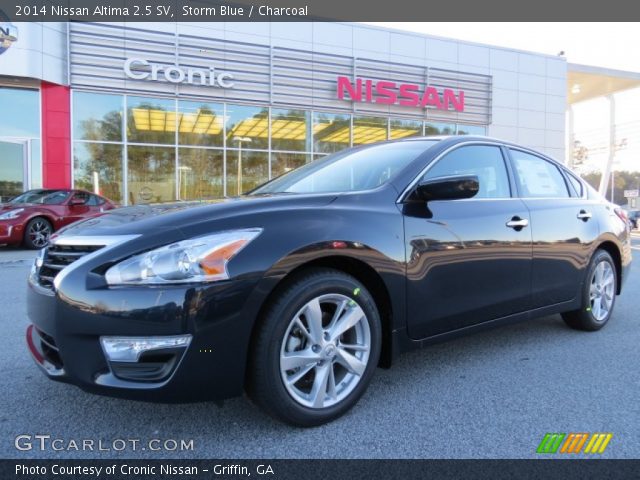 2014 Nissan Altima 2.5 SV in Storm Blue