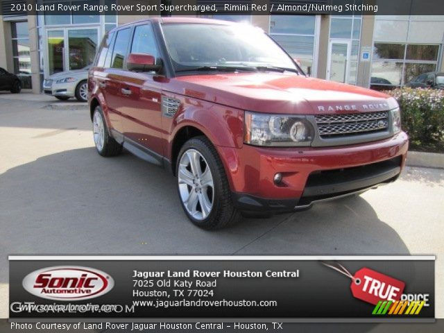 2010 Land Rover Range Rover Sport Supercharged in Rimini Red