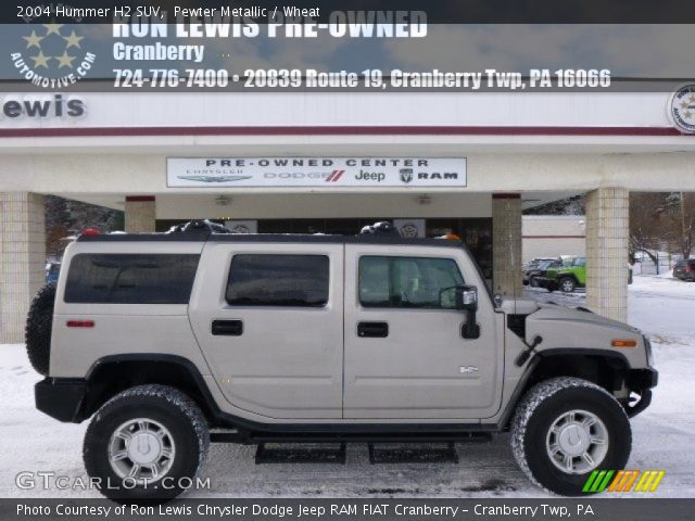 2004 Hummer H2 SUV in Pewter Metallic