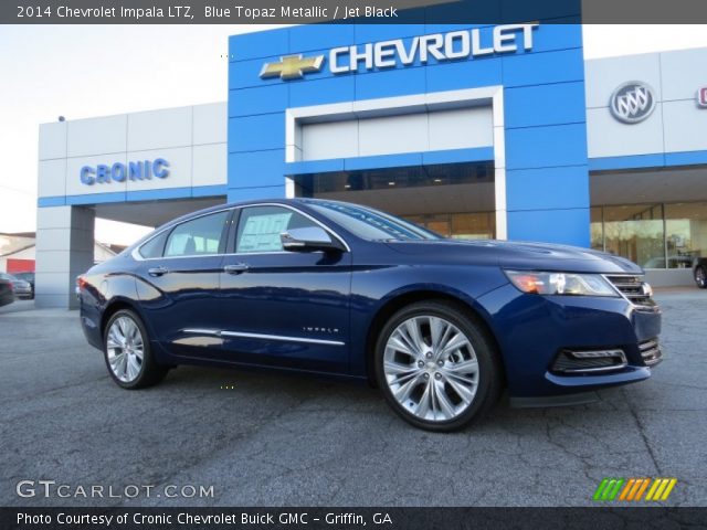 2014 Chevrolet Impala LTZ in Blue Topaz Metallic