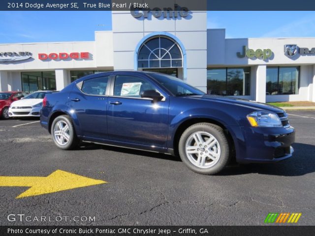 2014 Dodge Avenger SE in True Blue Pearl