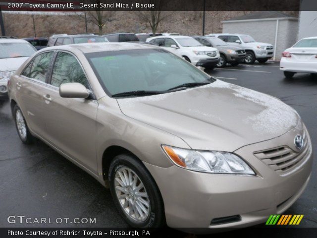 2007 Toyota Camry LE in Desert Sand Mica
