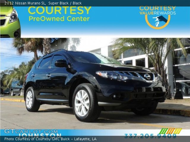 2012 Nissan Murano SL in Super Black