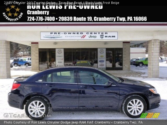 2013 Chrysler 200 Touring Sedan in True Blue Pearl