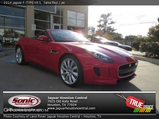 2014 Jaguar F-TYPE V8 S in Salsa Red