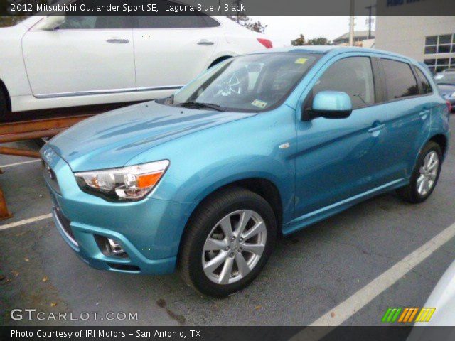 2012 Mitsubishi Outlander Sport SE in Laguna Blue