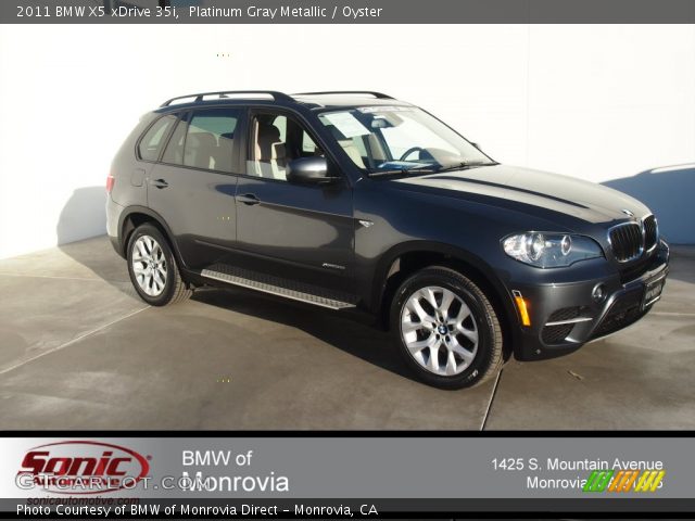 2011 BMW X5 xDrive 35i in Platinum Gray Metallic