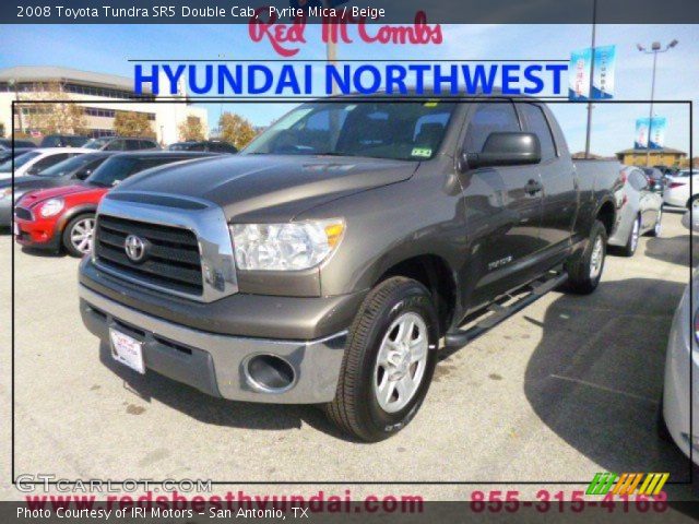 2008 Toyota Tundra SR5 Double Cab in Pyrite Mica