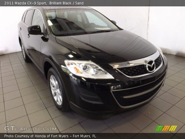 2011 Mazda CX-9 Sport in Brilliant Black