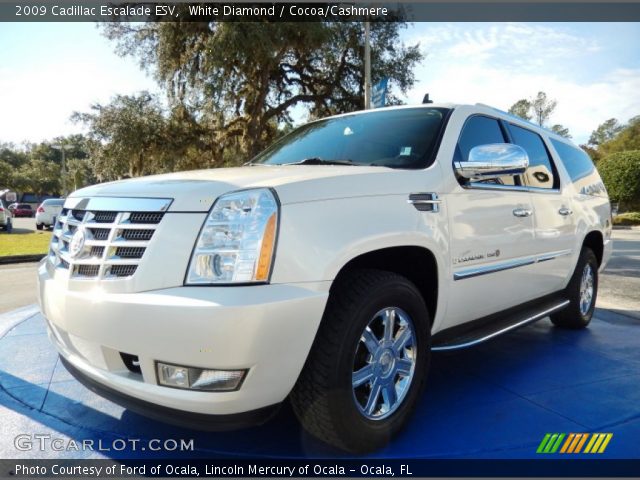 2009 Cadillac Escalade ESV in White Diamond