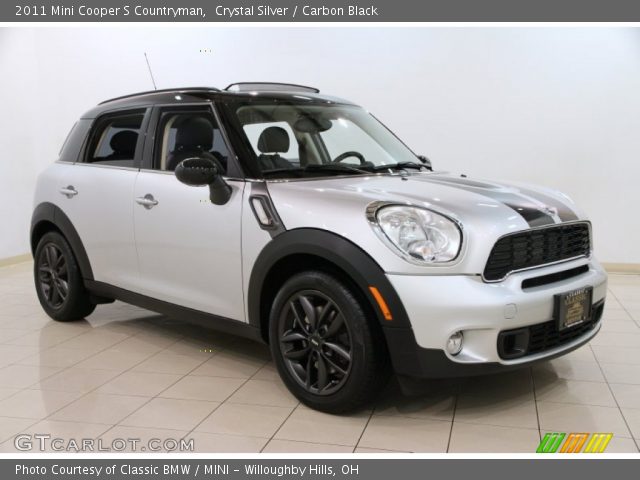 2011 Mini Cooper S Countryman in Crystal Silver