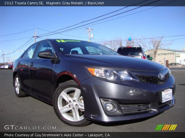 2012 Toyota Camry SE in Magnetic Gray Metallic