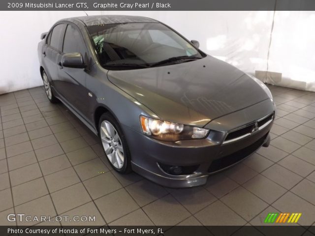 2009 Mitsubishi Lancer GTS in Graphite Gray Pearl