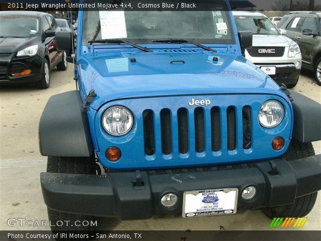 2011 Jeep Wrangler Unlimited Mojave 4x4 in Cosmos Blue