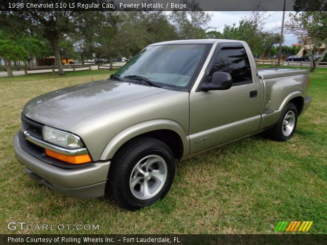 1998 Chevrolet S10 LS Regular Cab in Pewter Metallic