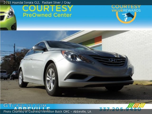 2013 Hyundai Sonata GLS in Radiant Silver