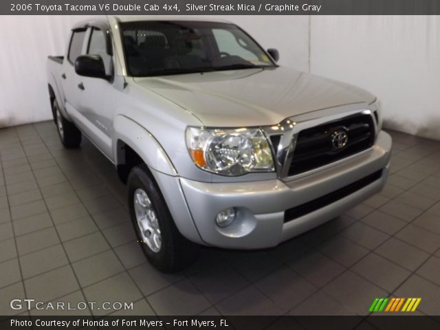 2006 Toyota Tacoma V6 Double Cab 4x4 in Silver Streak Mica