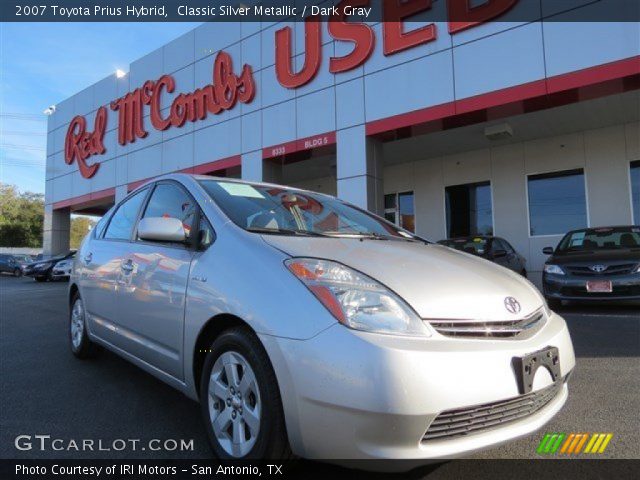 2007 Toyota Prius Hybrid in Classic Silver Metallic
