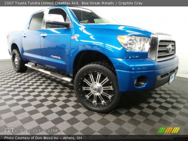 2007 Toyota Tundra Limited CrewMax 4x4 in Blue Streak Metallic