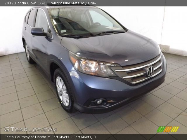 2012 Honda CR-V EX-L in Twilight Blue Metallic