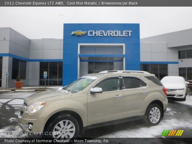 2011 Chevrolet Equinox LTZ AWD in Gold Mist Metallic