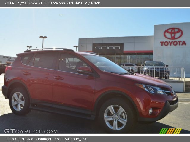 2014 Toyota RAV4 XLE in Barcelona Red Metallic