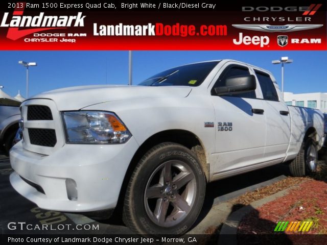2013 Ram 1500 Express Quad Cab in Bright White