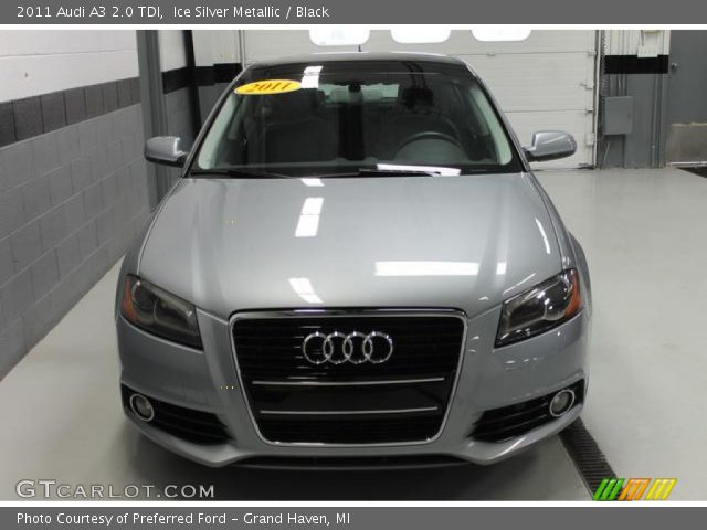 2011 Audi A3 2.0 TDI in Ice Silver Metallic