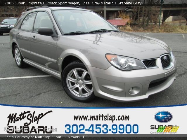 2006 Subaru Impreza Outback Sport Wagon in Steel Gray Metallic