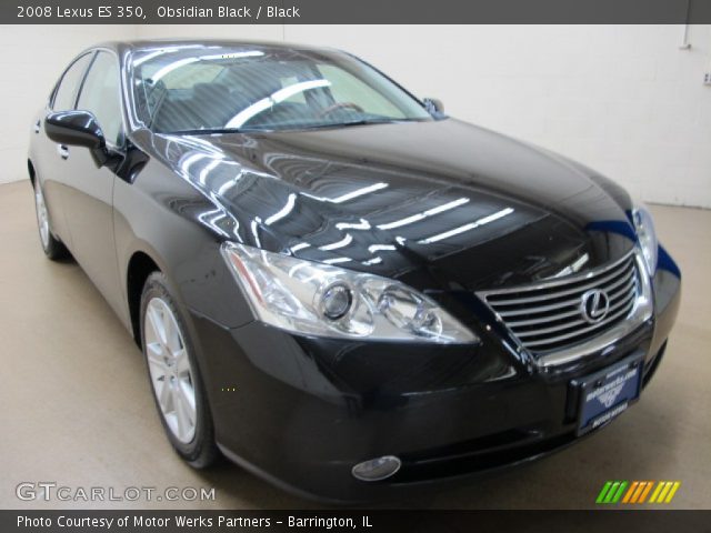 2008 Lexus ES 350 in Obsidian Black
