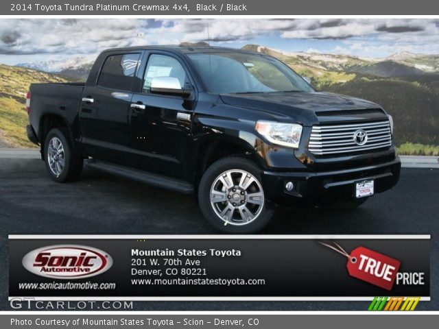 2014 Toyota Tundra Platinum Crewmax 4x4 in Black