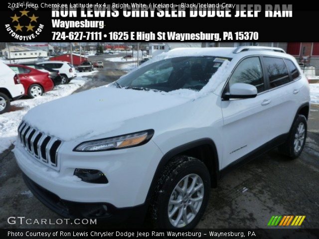 2014 Jeep Cherokee Latitude 4x4 in Bright White