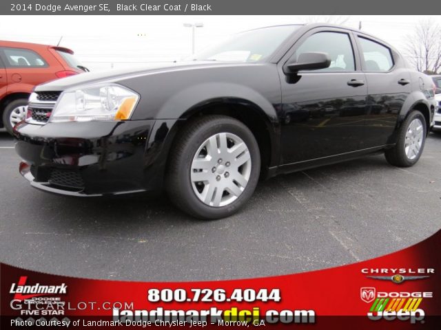 2014 Dodge Avenger SE in Black Clear Coat