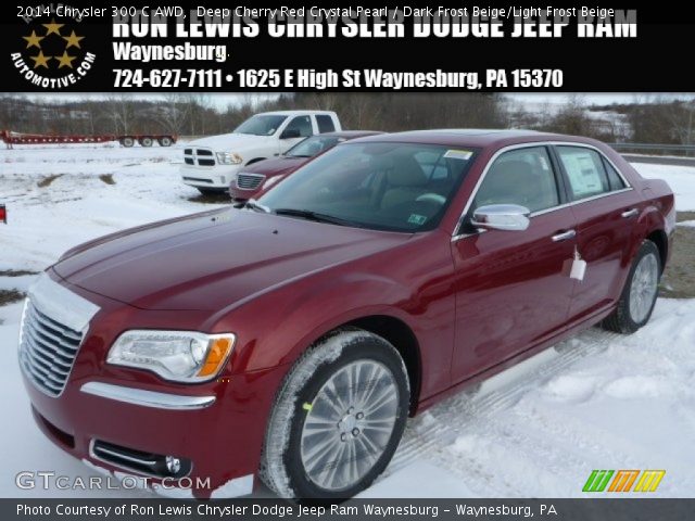 2014 Chrysler 300 C AWD in Deep Cherry Red Crystal Pearl