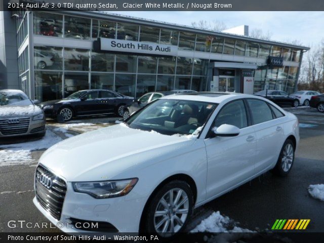 2014 Audi A6 3.0 TDI quattro Sedan in Glacier White Metallic