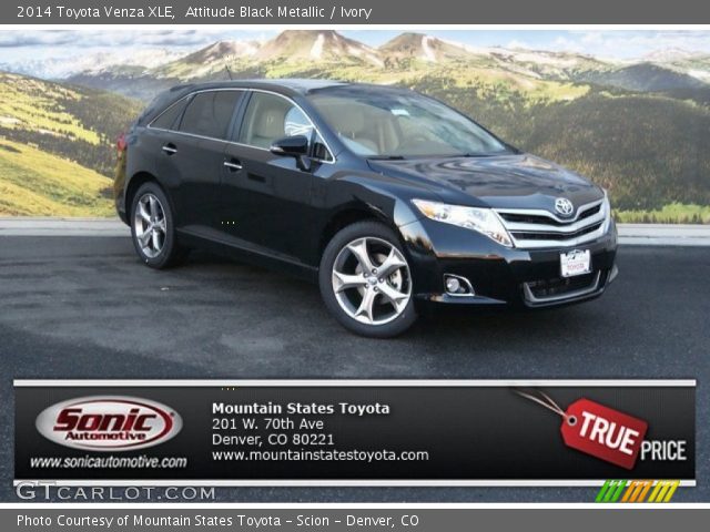 2014 Toyota Venza XLE in Attitude Black Metallic