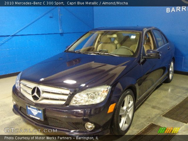 2010 Mercedes-Benz C 300 Sport in Capri Blue Metallic