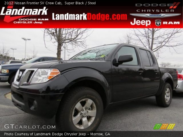 2012 Nissan Frontier SV Crew Cab in Super Black