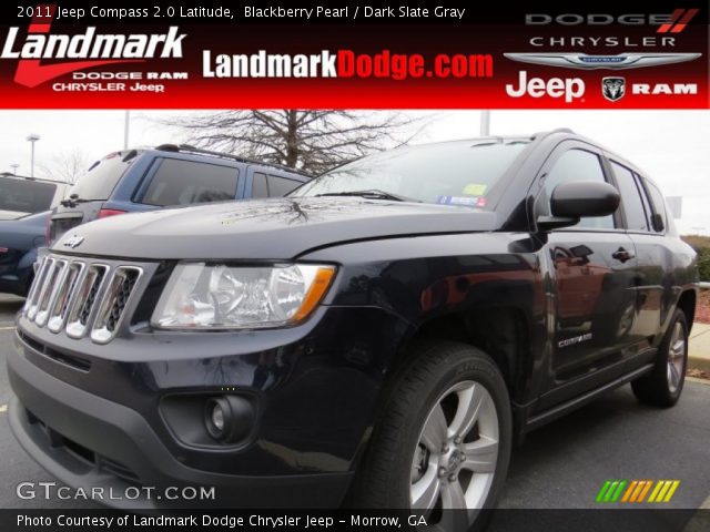 2011 Jeep Compass 2.0 Latitude in Blackberry Pearl