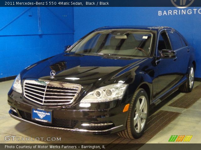 2011 Mercedes-Benz S 550 4Matic Sedan in Black