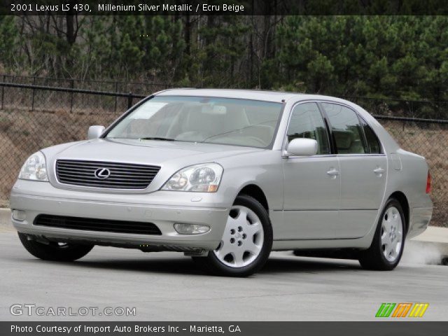 2001 Lexus LS 430 in Millenium Silver Metallic