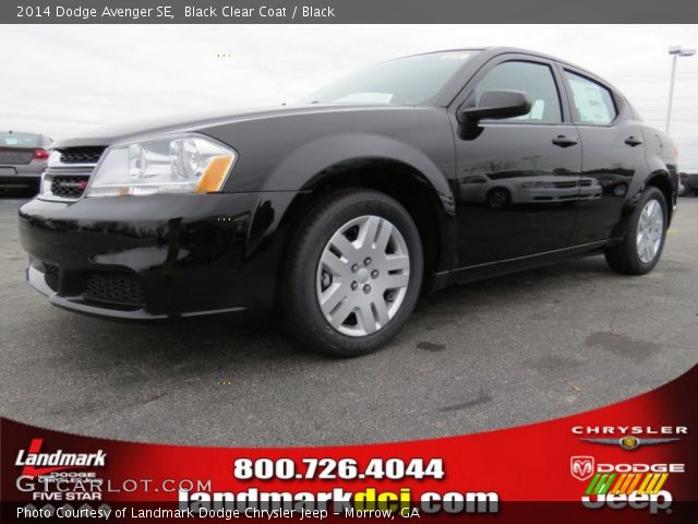 2014 Dodge Avenger SE in Black Clear Coat