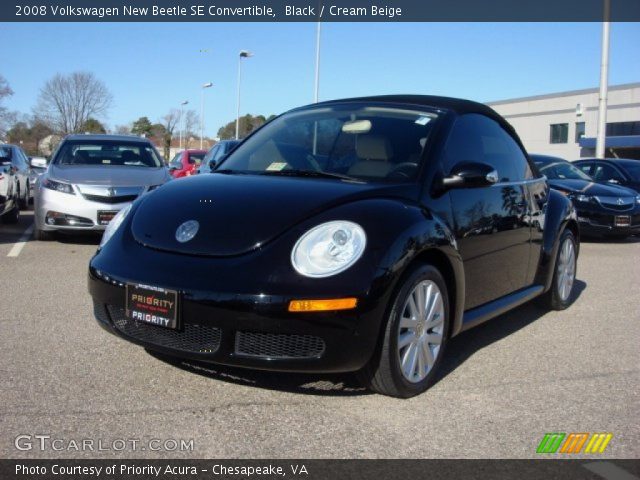 2008 Volkswagen New Beetle SE Convertible in Black