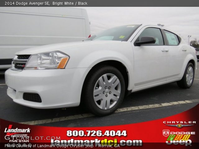 2014 Dodge Avenger SE in Bright White