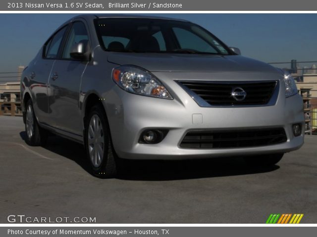 2013 Nissan Versa 1.6 SV Sedan in Brilliant Silver