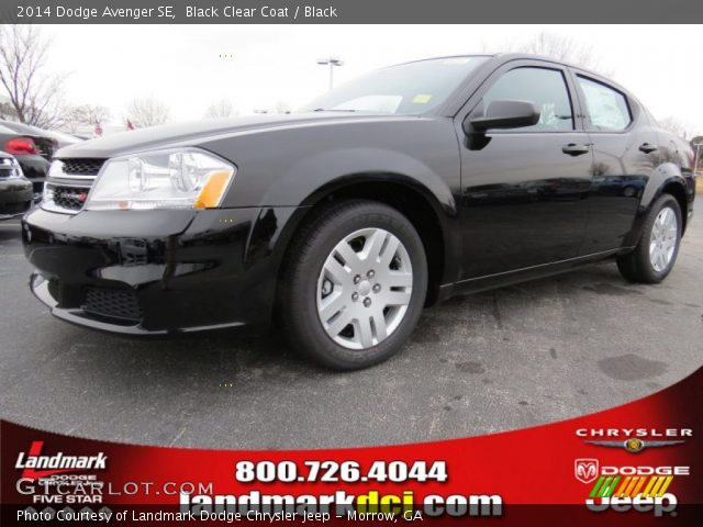 2014 Dodge Avenger SE in Black Clear Coat