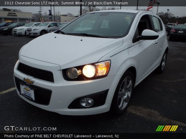 2013 Chevrolet Sonic LTZ Hatch in Summit White